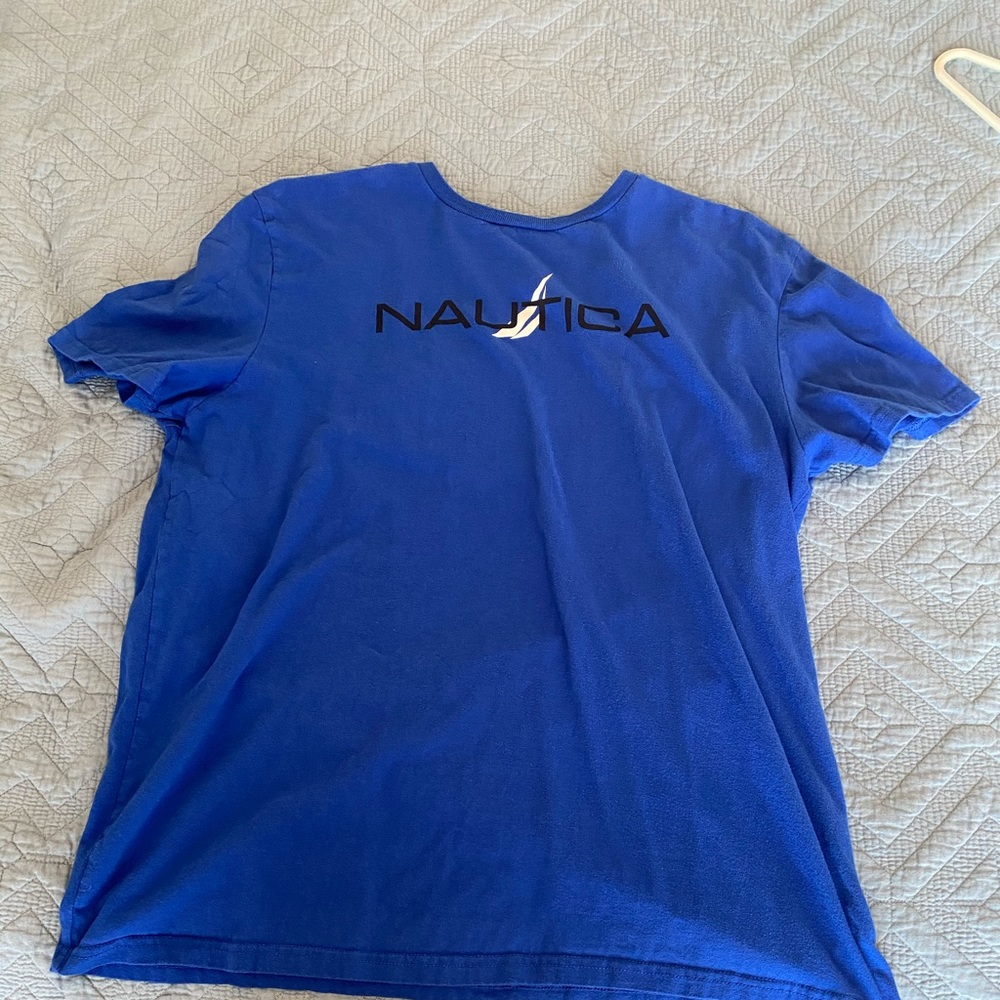 Blue Nautica short sleeve